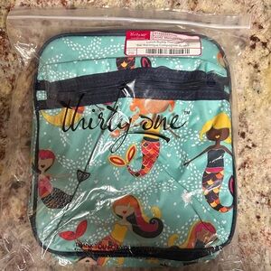 Thirty-One Teal Mermaid Lunch Tote